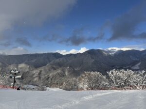 年末年始は雪の中でした！