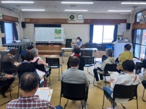 富士市天間地区で介護施設についてのセミナーを行いました