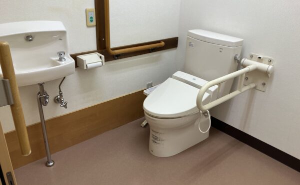 共用のトイレです