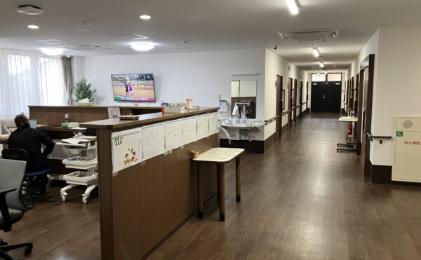 全フロアにステーションがあります。