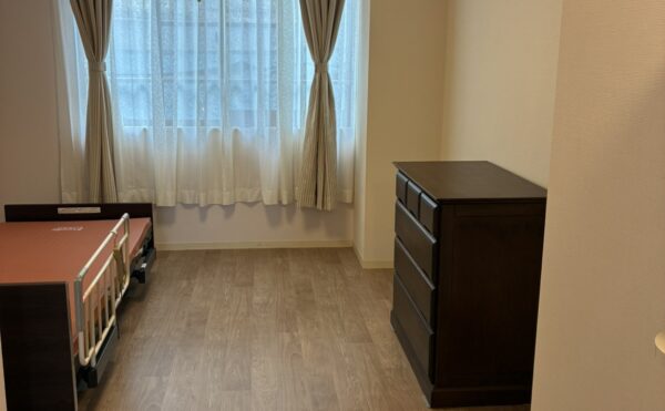 落ち着いた感じの山側のお部屋